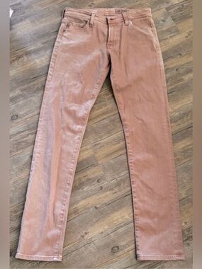 AG Adriano Goldschmied The Tellis Modern Slim Skinny Leg Dusty Pink Size 29